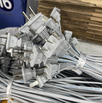 গুণ  Male Plugs AC Power Cable Power Cable With Plug কারখানা