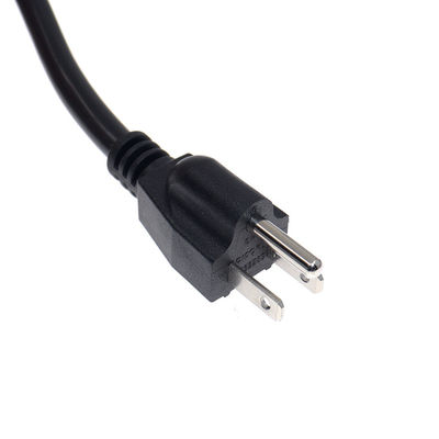 গুণ  OEM UL Power Cord 3pin Pure Copper Core SJT SVT  SJTW SJTO Cable কারখানা