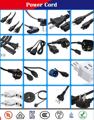 গুণ  Argentina SAA Power Cord IEC Female BS Male For Computer Laptop কারখানা